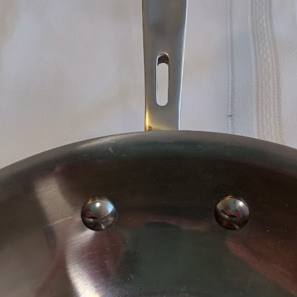 Emeril 8" Stainless Copper Core Skillet Frying Sauté Pan - Picture 6 of 6